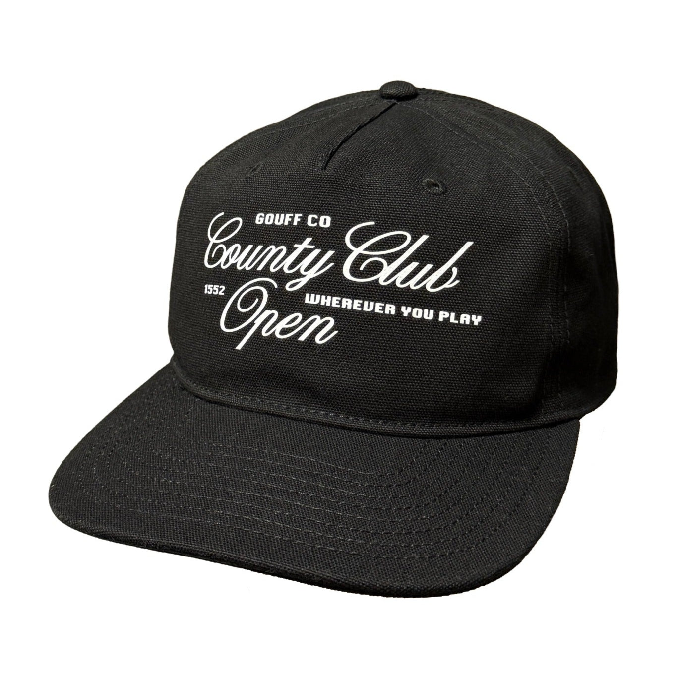 COUNTY CLUB OPEN CANVAS HAT