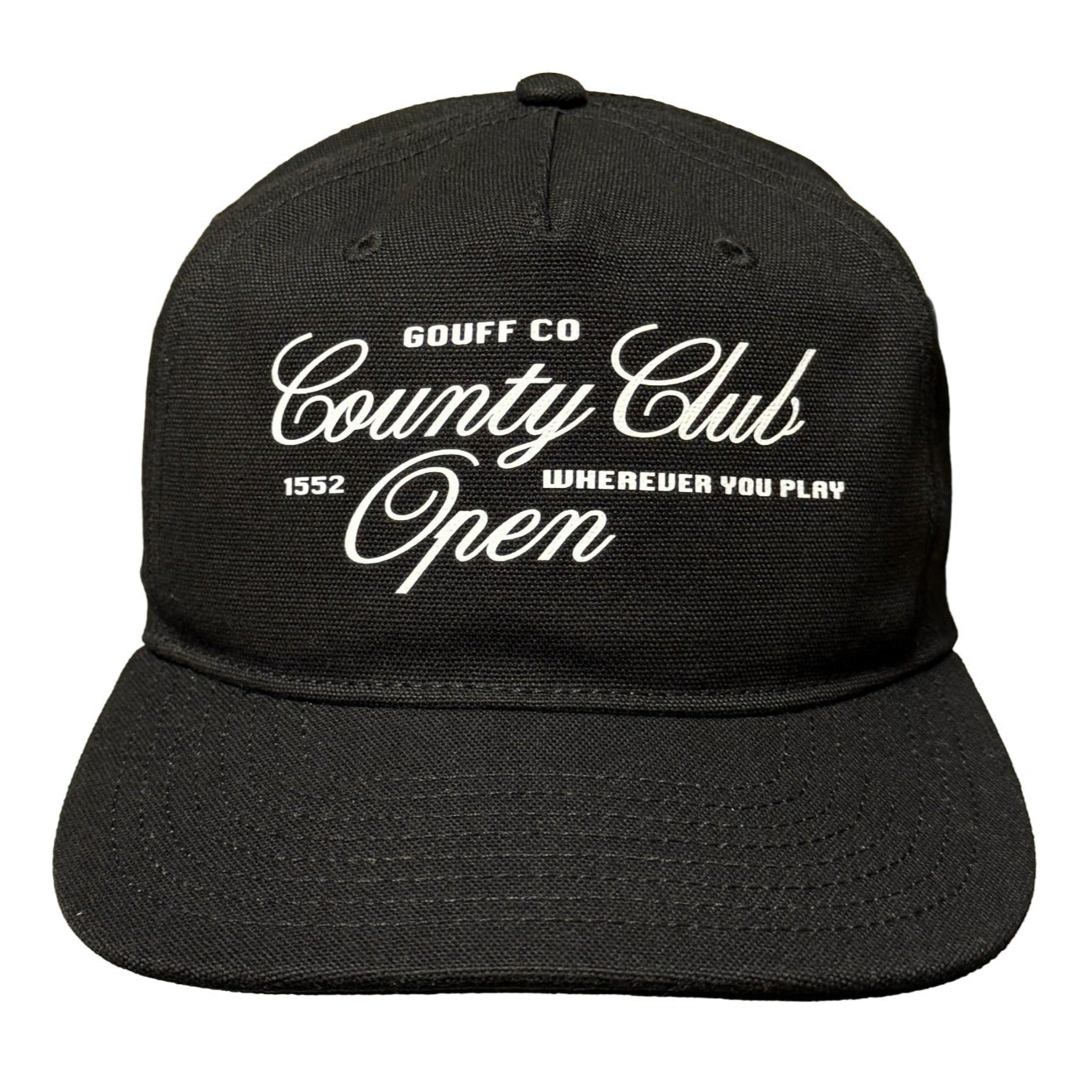 COUNTY CLUB OPEN CANVAS HAT