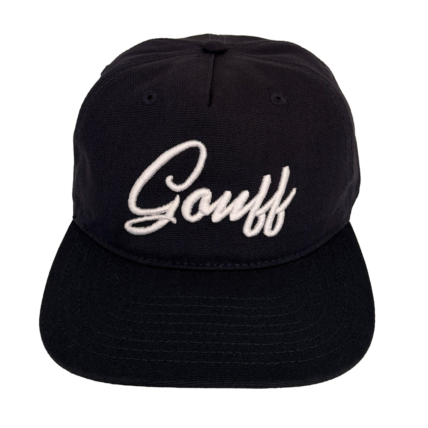 SCRIPT CANVAS HAT (NAVY)