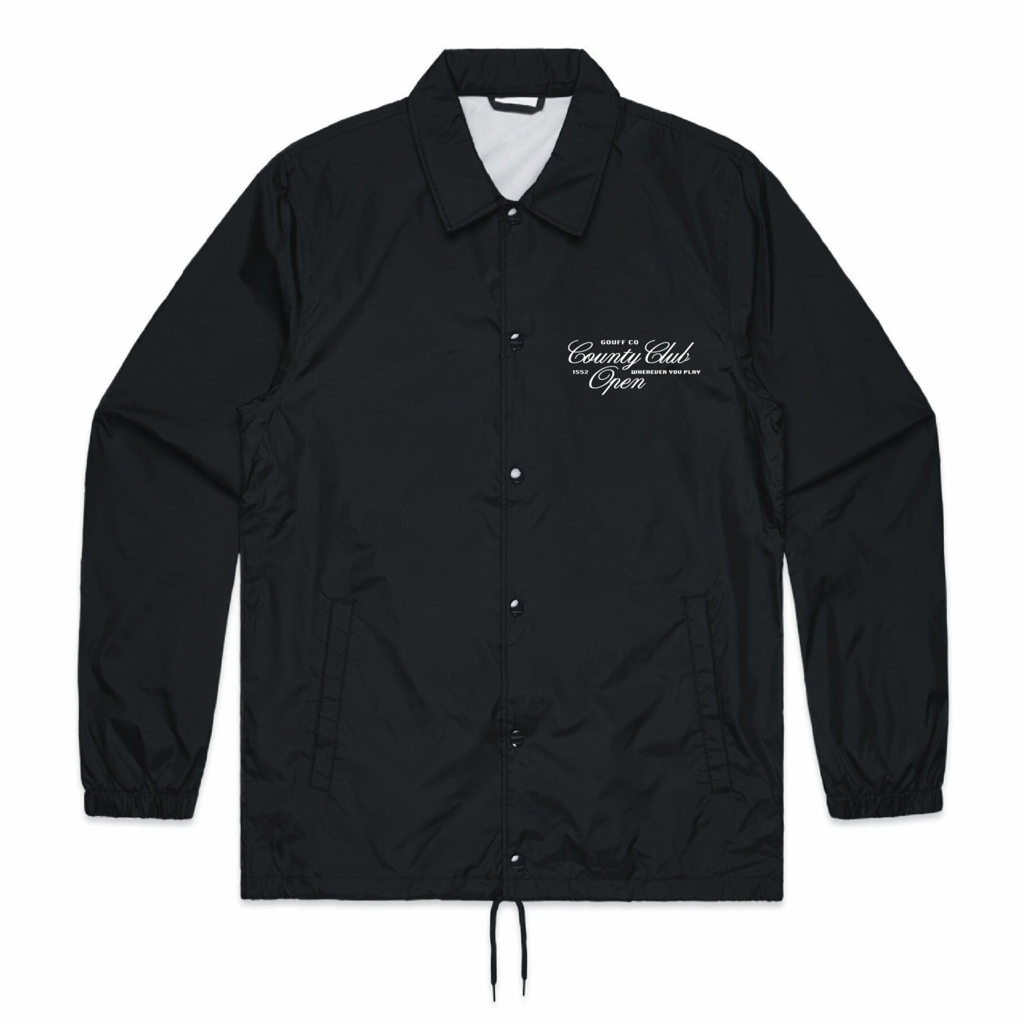 COUNTY CLUB OPEN COACH JACKET – Gouff Co