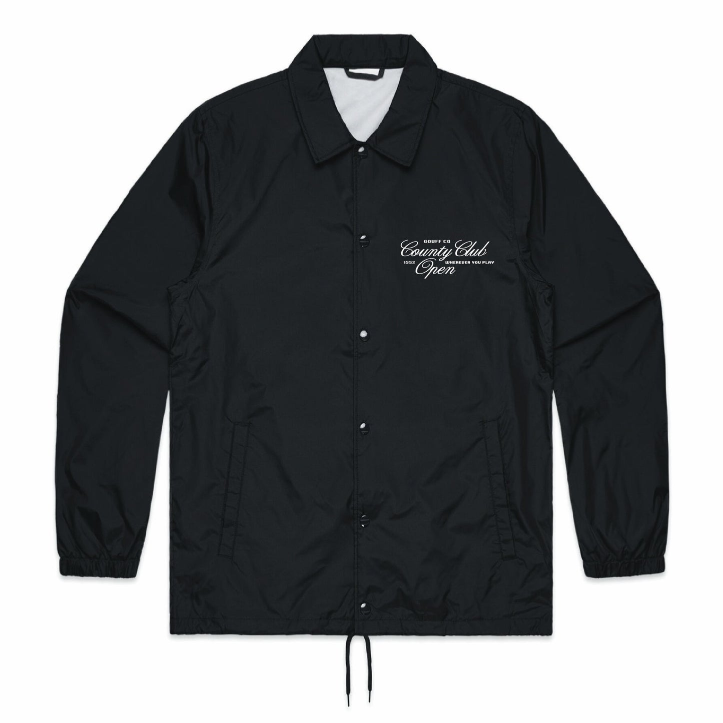 COUNTY CLUB OPEN COACH JACKET