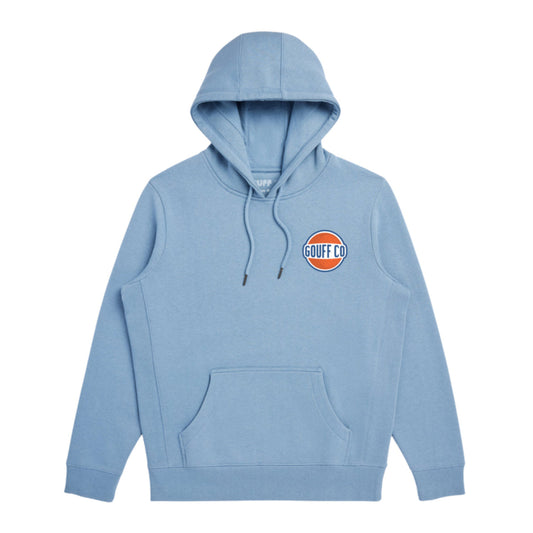 GOUFF OIL HEAVYWEIGHT ORGANIC BRUSHED HOODIE
