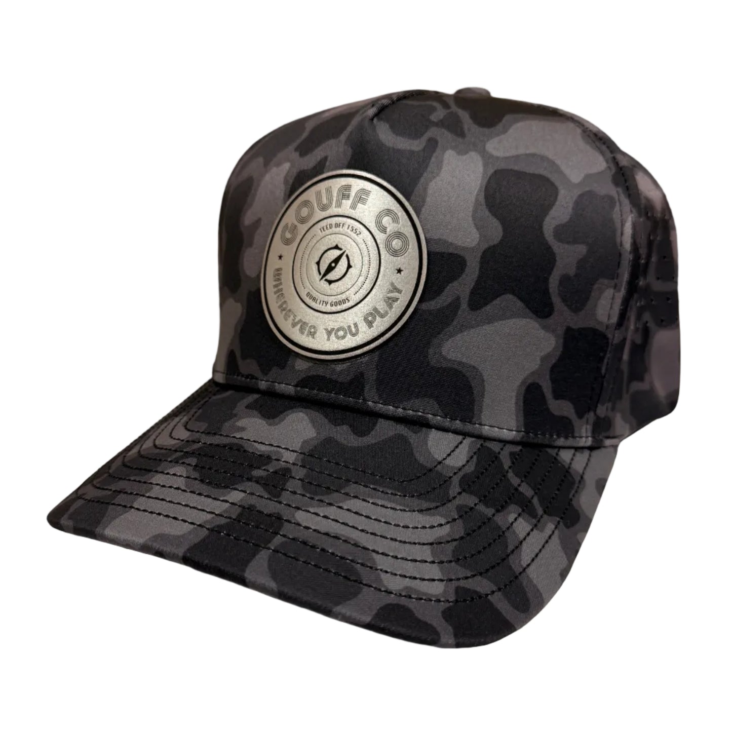 COMPASS BLACK CAMO HAT