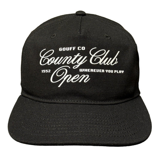 COUNTY CLUB OPEN CANVAS HAT