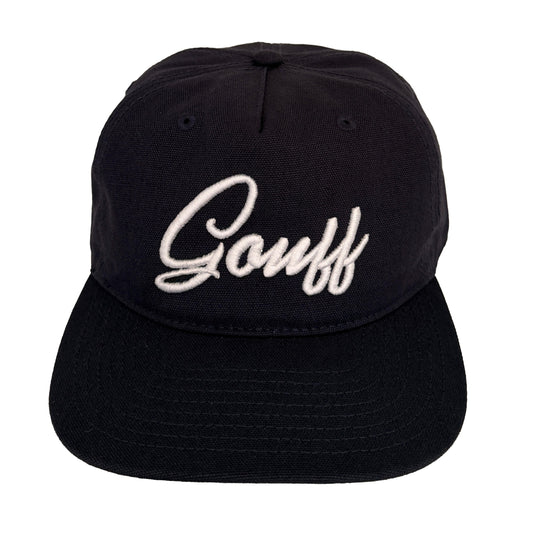 SCRIPT CANVAS HAT (NAVY)